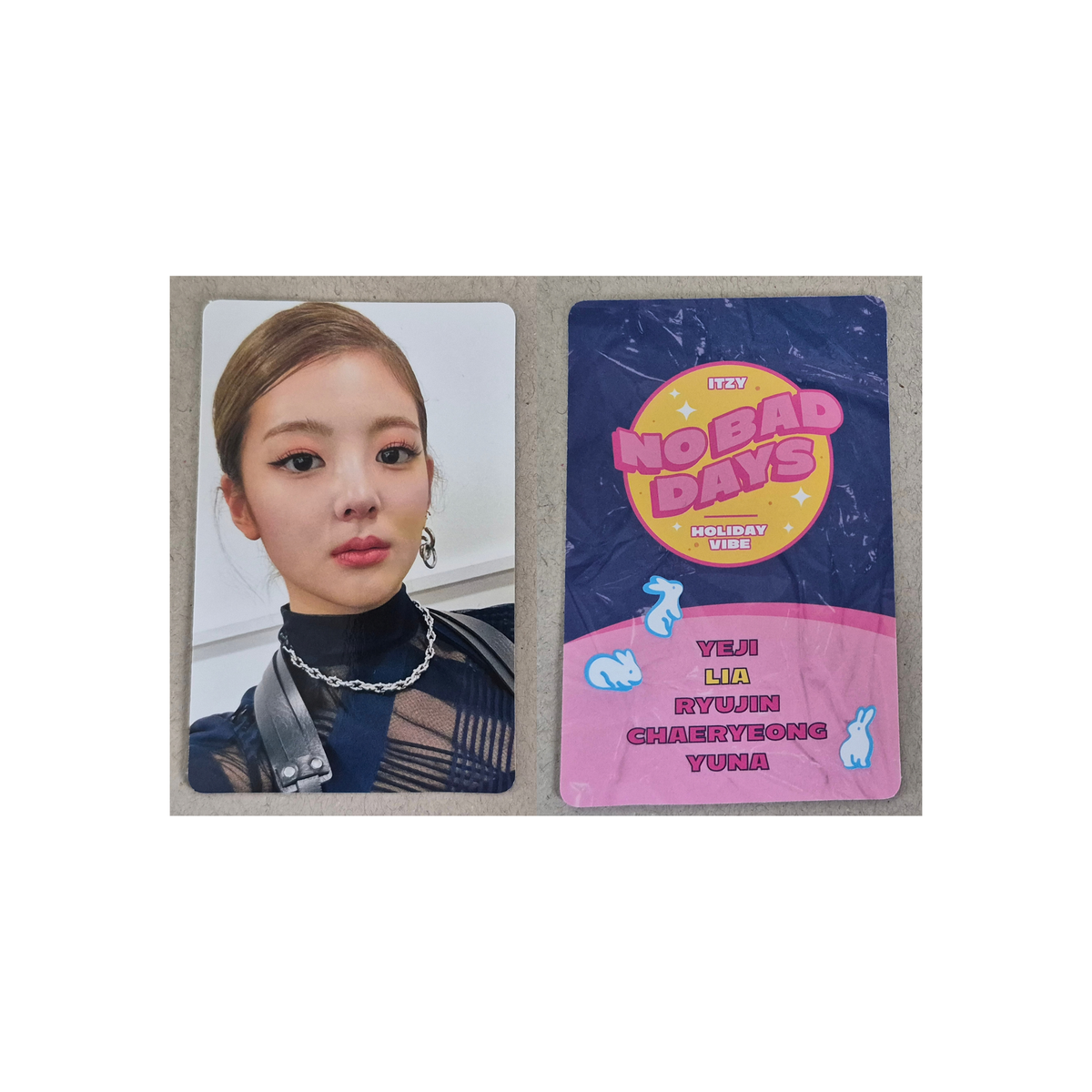 Official ITZY No Bad Days Monthly Kit September photocard (Lia)