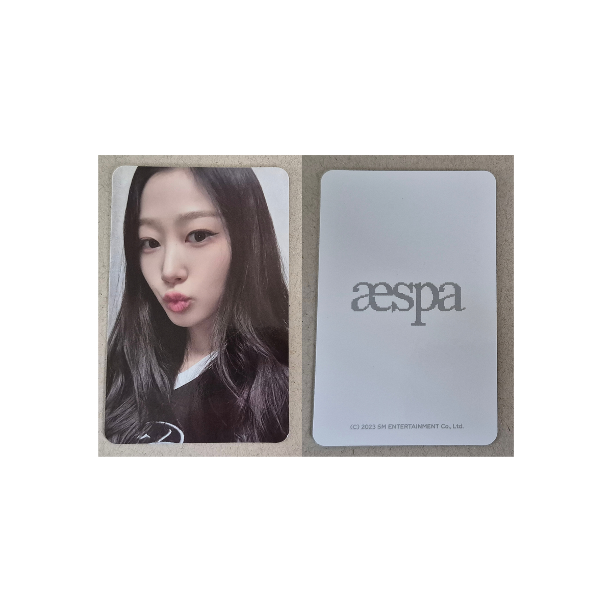 aespa Giselle Come to My Illusion Trading Card – Idol Fusion