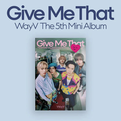 WayV Give Me That photobook album – Cover B.