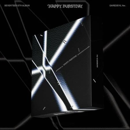 SEVENTEEN 5th Album ‘HAPPY BURSTDAY’ (DAREDEVIL Version, 12 types random), front cover, official K-pop merchandise.