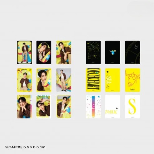 ZODIAC SERIES EXCLUSIVE PHOTOCARD SET