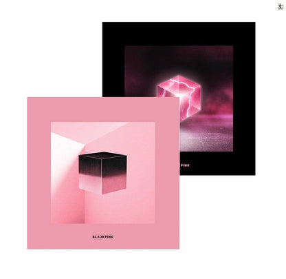 BLACKPINK SQUARE UP Pink Ver and Black Ver album front cover preview official Kpop 1st Mini Album
