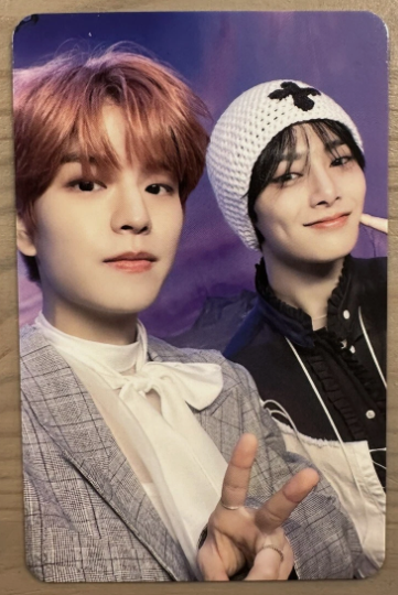 Stray Kids Seungmin and I.N ROCK STAR official unit photocard front view authentic Kpop collectible card