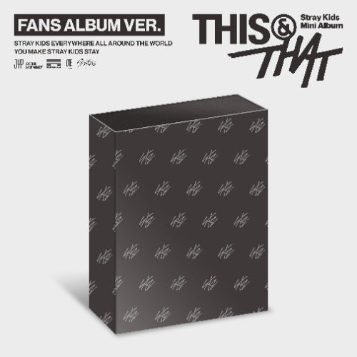 Stray Kids THIS and THAT FANS Album version official Kpop platform album preview