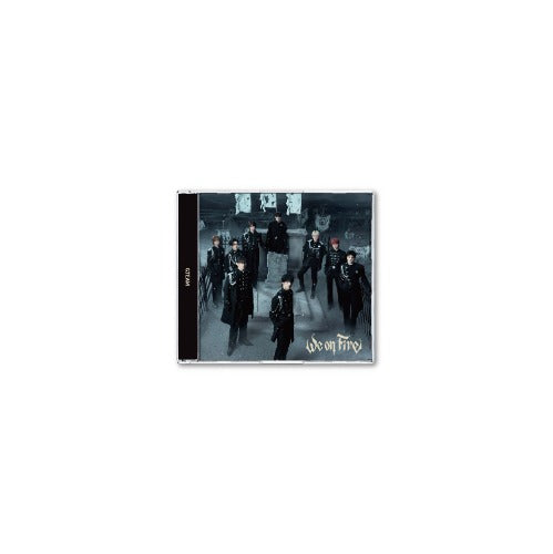 &TEAM We on Fire Standard Edition album cover preview Japanese 3rd EP