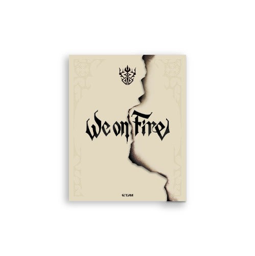 &TEAM We on Fire Limited Edition album cover preview Japanese 3rd EP