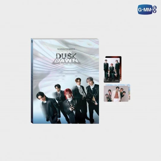 LYKN Dusk & Dawn Concert official photobook cover with bonus photocards