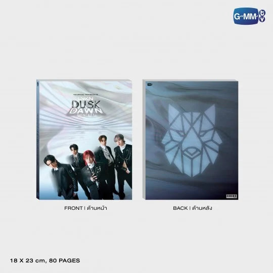 LYKN Dusk & Dawn Concert official photobook front and back with size details