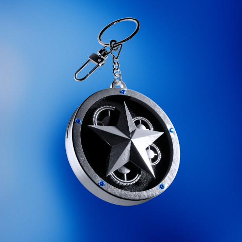TOMORROW X TOGETHER 4th Full Album [The Star Chapter: TOGETHER] Star Keyring Version front cover, official K-pop album packaging with collectible star keyring.