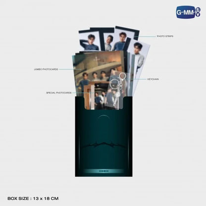 JASP.ER TOUCH photo set contents including postcards photo strips photocards and keychain