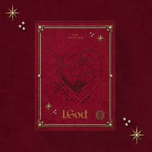 XLOV I God special pack official K pop album special edition package cover preview photocard collectible merchandise