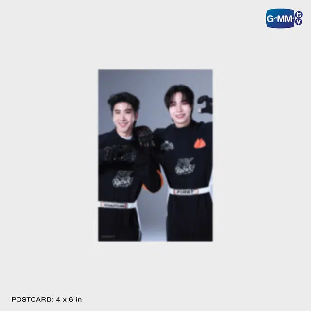Yuzu Mumu postcard holder packaging front and back official GMMTV merchandise