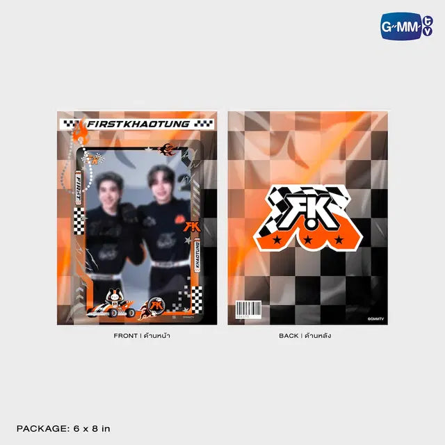 Yuzu Mumu postcard holder displaying 4x6 inch postcard official GMMTV collectible storage accessory