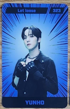 ATEEZ Yunho The World EP 2 OUTLAW Platform Ver official album photocard front view authentic Kpop collectible card