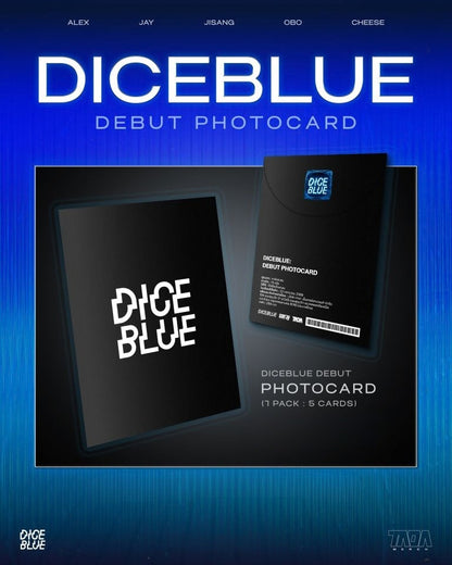 DICEBLUE Debut Photocard pack official T Pop merchandise collectible photocard release by DICE