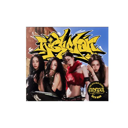aespa 6th Mini Album Rich Man BURST Ver. – group cover featuring all four members.