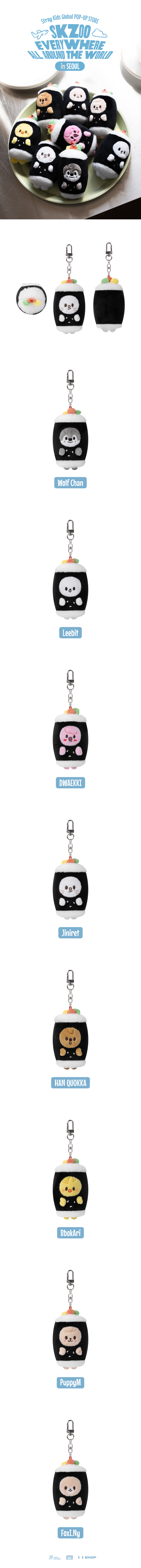 straykids スキズ skzoo マイクロ キーリング 22点 コンプ Stray Kids - Official SKZOO Keyring Micro Ver. - SKZ 5'CLOCK - Etsy