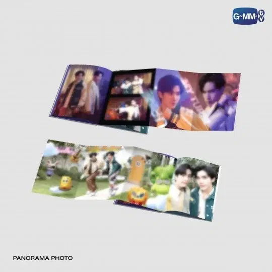 GEMINI FOURTH MY TURN CONCERT special panorama picture preview featuring Gemini and Fourth official GMMTV photobook merchandise