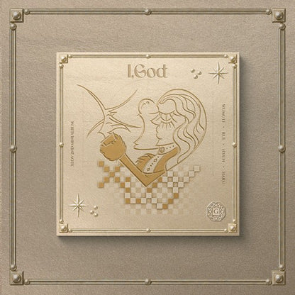 XLOV I God G version official K pop digipack album cover preview