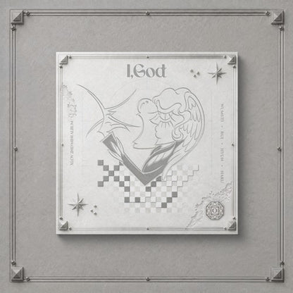 XLOV I God O version official K pop digipack album cover preview